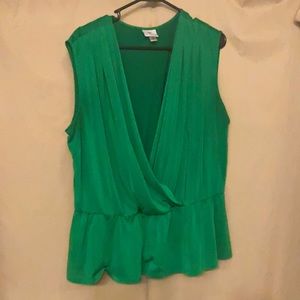 Worthington Peplum Top size 2x